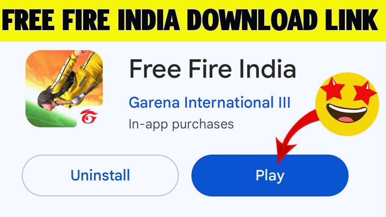 Free Fire India Install