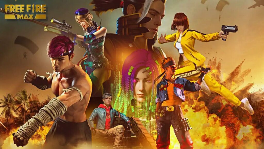 Free Fire Max Redeem Codes for 25 August 2025